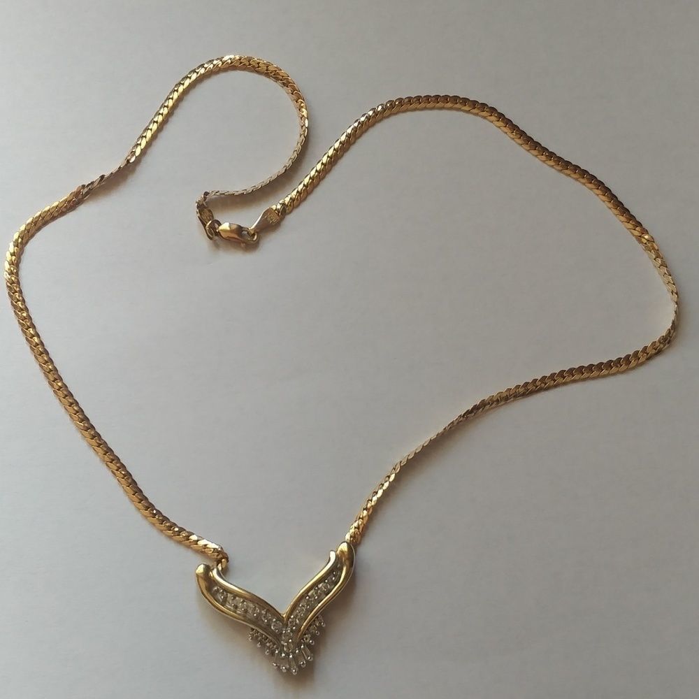 𝅺14kt Italy necklace